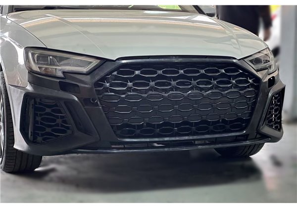 Paragolpes Delantero Audi A3 3 Puertas / Sportback 2017-2019 Look RS3 21