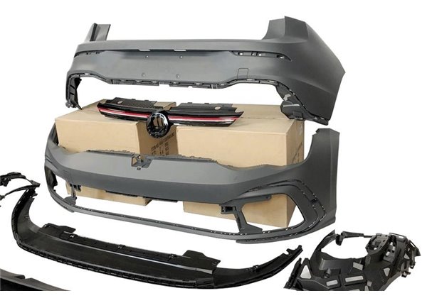 Kit De Carrocería Volkswagen Golf 8  3 /5P 2019-2023 Look GTI 2 Salidas