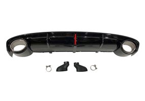 Difusor Trasero Audi A7 2011-2014 Look RS7 para SLine / S7