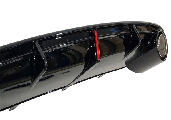 Difusor Trasero Audi A7 2011-2014 Look RS7 para SLine / S7