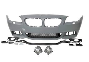 Paragolpes Delantero BMW F10/F11/F18 10-16 Look M-Tech Antinieblas