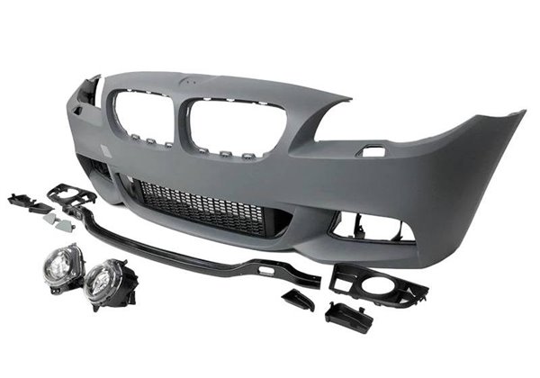 Paragolpes Delantero BMW F10/F11/F18 10-16 Look M-Tech Antinieblas