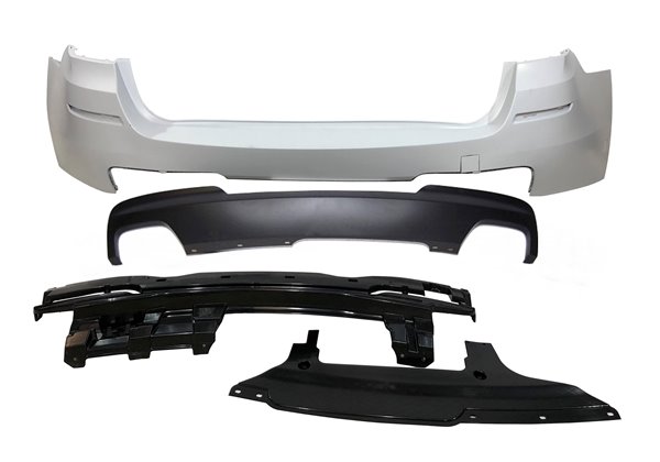Paragolpes Trasero BMW F11 10-16 Look M-Tech 2 Salida