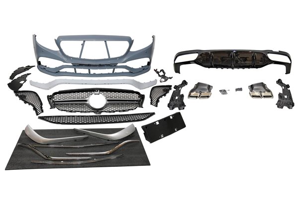 Kit De Carrocería Mercedes W213 4p / Estate 2016-2019 look AMG E63 ABS