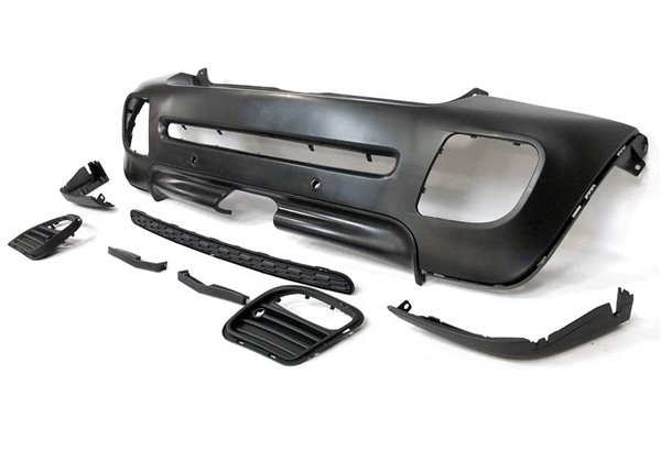 Paragolpes Trasero Mini Cooper S R56 2006-2013 Look JCW Escape