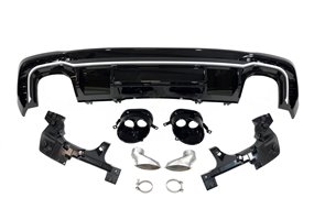 Difusor Trasero Audi A4 2020+ Look RS4