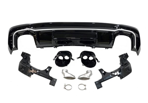 Difusor Trasero Audi A4 2020+ Look RS4