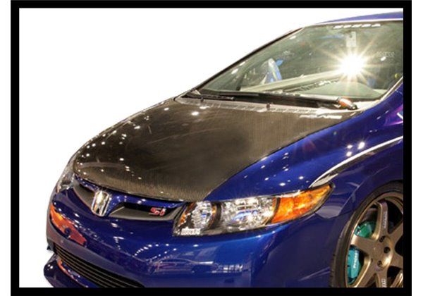 Capó Carbono Honda Civic '06 Coupe
