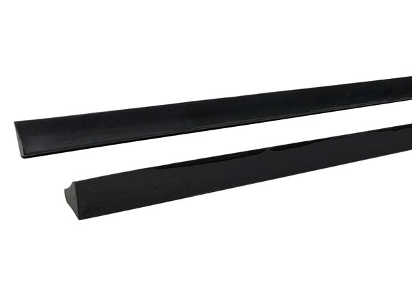 Taloneras Volkswagen Golf 7 / 7.5 Look Rline  Negro Brillante