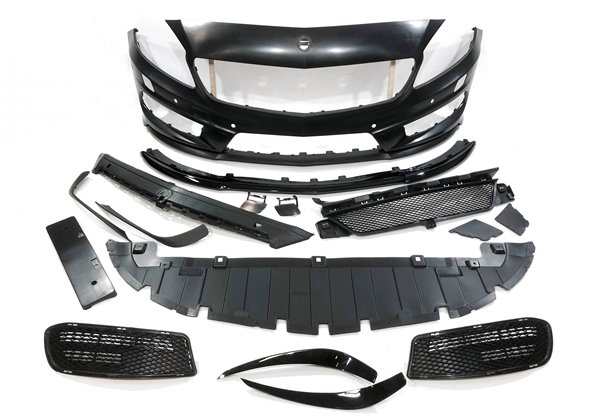 Taloneras Volkswagen Golf 7 / 7.5 Look Rline  Negro Brillante