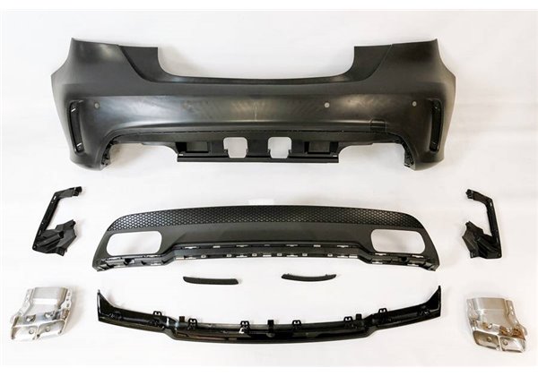 Taloneras Volkswagen Golf 7 / 7.5 Look Rline  Negro Brillante