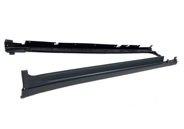 Spoiler Delantero Volkswagen Golf 6 R20 Negro Brillante