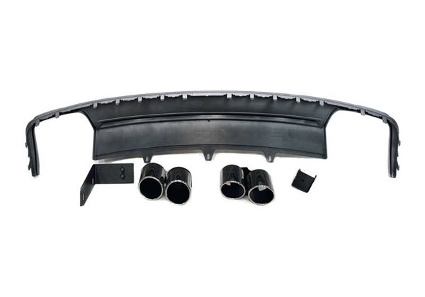 Difusor Trasero Audi A4 B8 4P / Avant 13-15 Look S4