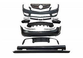 Kit De Carrocería Mercedes W204 4P 2007-2013 look AMG C63 Parrilla