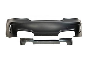Paragolpes Trasero BMW E82 / E88  Look M1 07-11 Doble Salida