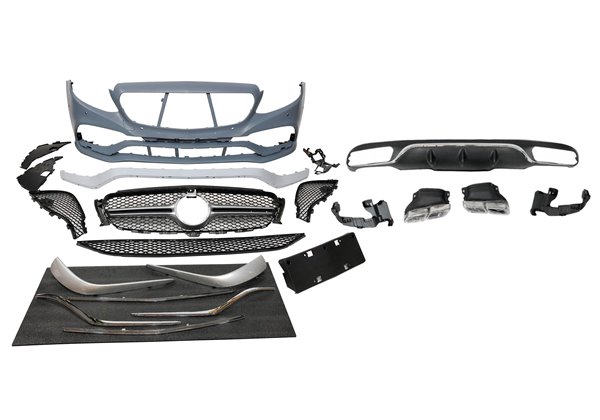 Kit De Carrocería Mercedes W213 4p / SW 2016-2019 look AMG E63 ABS