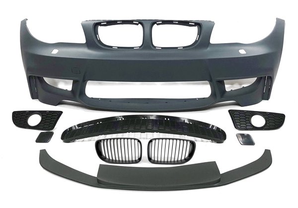 Paragolpes Delantero BMW E82/E88/E87/E81 Look M1 Spoiler