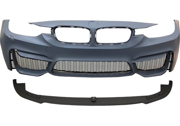 Paragolpes Delantero BMW F30-F31 Look M4 Lip Spoiler ABS