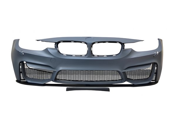Paragolpes Delantero BMW F30-F31 Look M4 Lip Spoiler ABS
