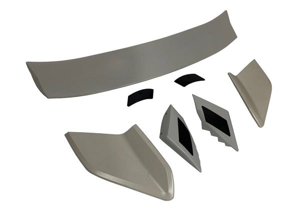 Alerón Honda Civic MK10 Hatchback 2016+ look Type R Mod  2