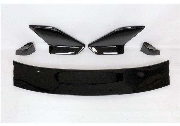 Alerón Honda Civic 2020 look Type R Negro brillante