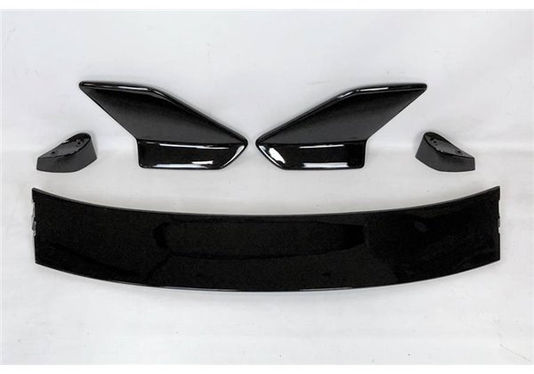 Alerón Honda Civic 2020 look Type R Negro brillante