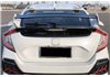 Alerón Honda Civic 2020 look Type R Negro brillante