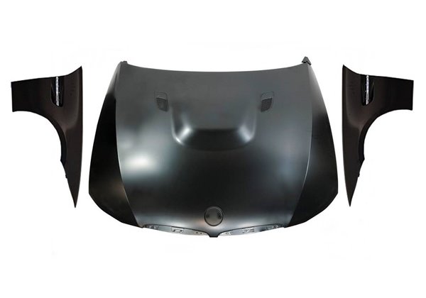 Capó Y Aletas BMW E90 / E91 05-08 Prefacelift Look M3