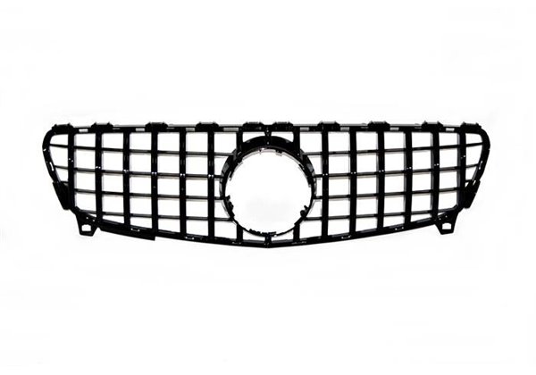 Parrilla Mercedes W176 2016-2018 Look GT Negro brillante