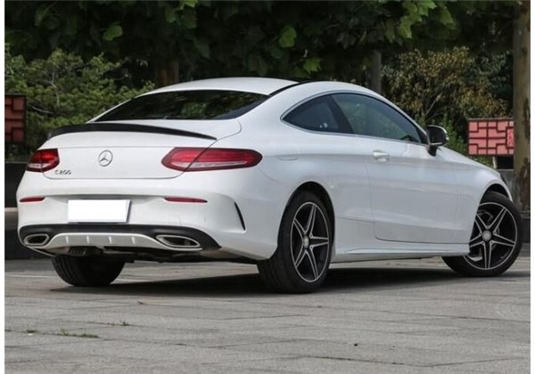 Alerón Mercedes W205 2014-2018 Coupe Look AMG Carbono