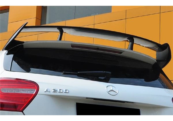 Alerón Mercedes W176 2012-2018 A45 Look AMG Negro brillante