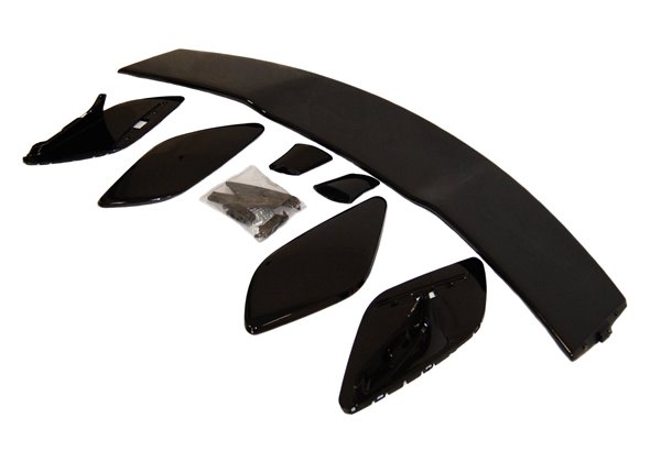 Alerón Mercedes W176 2012-2018 A45 Look AMG Negro brillante