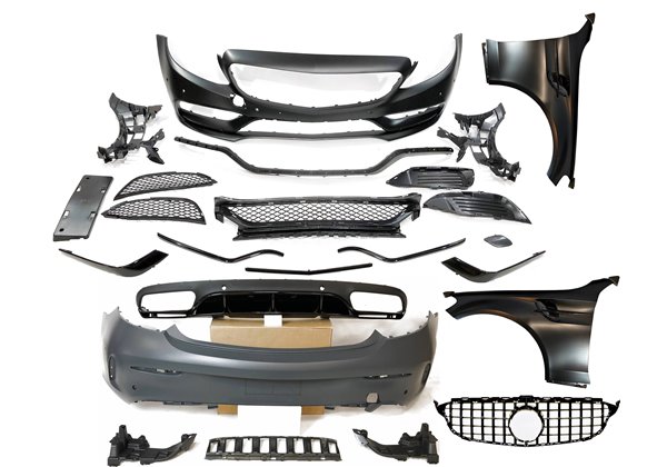 Kit De Carrocería Mercedes W205 2014-2018 Coupe Look AMG C63