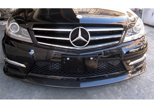 Spoiler Delantero Mercedes W204 C63 2011-2014 Carbono