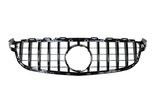 Parrilla Mercedes W205 C63 Look GT Negro Brillante