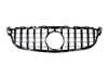 Parrilla Mercedes W205 C63 Look GT Negro Brillante