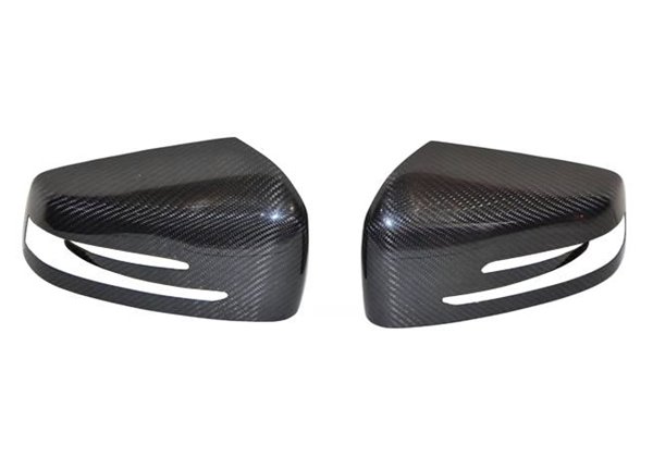 Cubre Espejos Carbono Mercedes W204/W212/W218/W221/Clase A/B/C/E/Glk/CLS