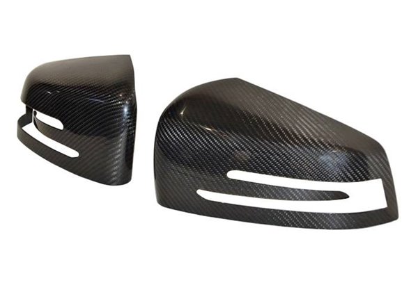 Cubre Espejos Carbono Mercedes W204/W212/W218/W221/Clase A/B/C/E/Glk/CLS