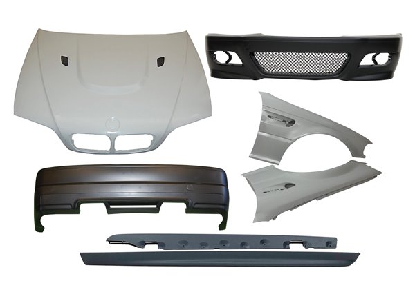 Spoiler Trasero Volkswagen Golf 5 R32 ABS 1 Salida
