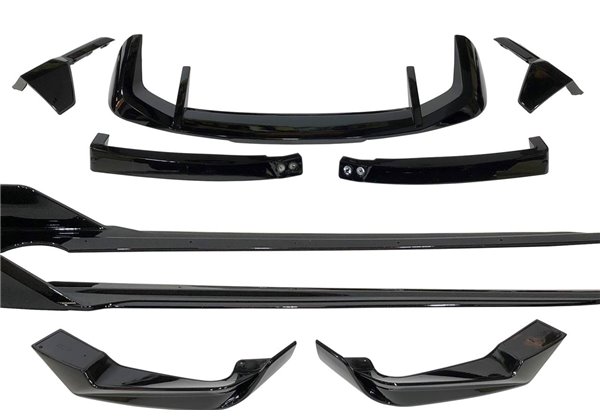 Kit De Carrocería BMW G05 X5 LCI 2023+ Look M Performance Brillante Negro